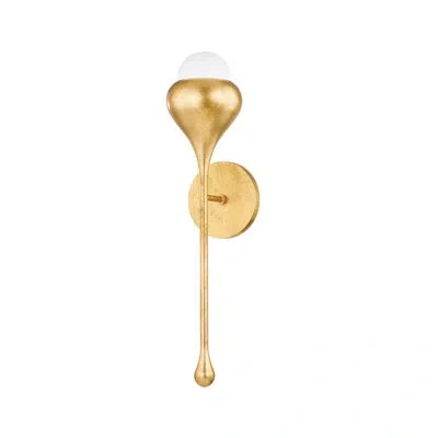 Mitzi Luciel 1 Light Wall Sconce In Vintage Gold Leaf