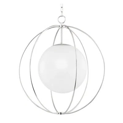 Mitzi Lyla 1 Light Pendant In Polished Nickel