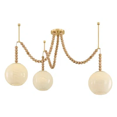 Mitzi Makena Chandelier In Brown