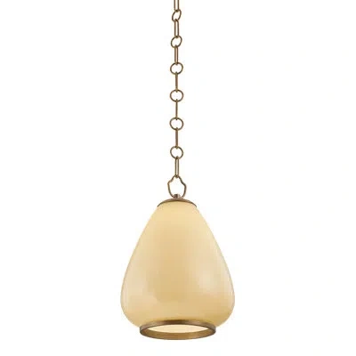 Mitzi Maliah Pendant In Antique Brass