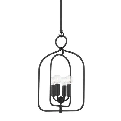 Mitzi Mallory 4 Light Pendant In Old Bronze