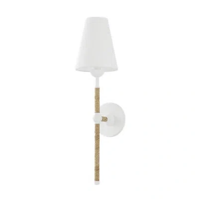 Mitzi Mariana Wall Sconce By Megan Molten In Texture White
