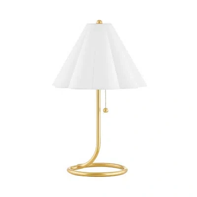 Mitzi Martha 1 Light Table Lamp In White