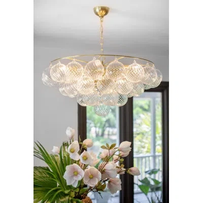Mitzi Mimi 9 Light Chandelier By Megan Molten X