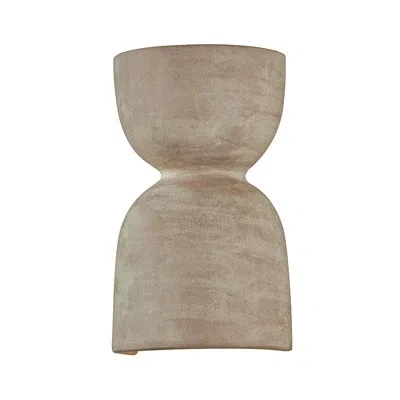 Mitzi Natalia 6.75 Inch Wide 2 Light Wall Sconce In Aged Brass/ceramic Windy Dune