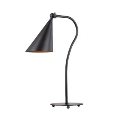 Mitzi One Light Table Lamp In Black