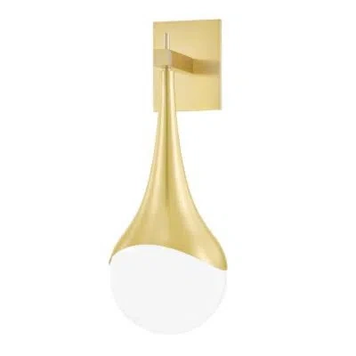 Mitzi One Light Wall Sconce In Gold