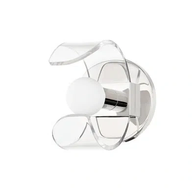 Mitzi Ora 1 - Light Dimmable Bath Sconce In Polished Nickel