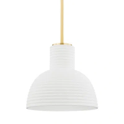 Mitzi Paloma Pendant In Brass