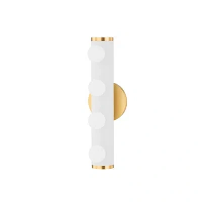 Mitzi Penny 4 Light Bath And Vanity In Textured White