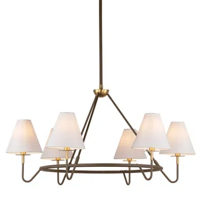 Mitzi Polly Chandelier In Brown