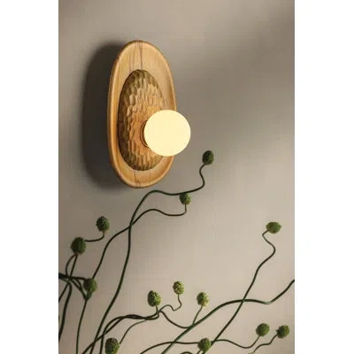 Mitzi Pres 1 Light Wall Sconce By Hilary Matt For  In Brown