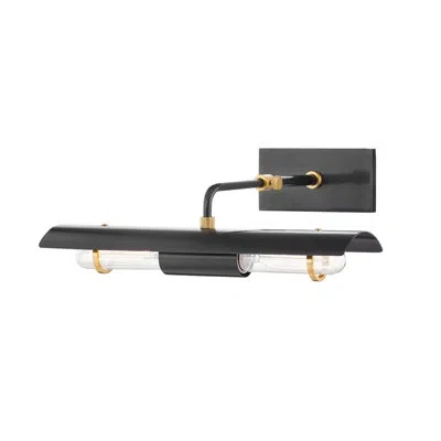 Mitzi Raelynn 2 - Light Hardwired / Plug-in Dimmable Wall Mounted Picture Light In Aged Old Bronze