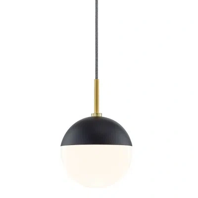 Mitzi Renee 1 Light Pendant In Aged Brass