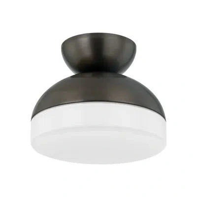 Mitzi Rue 1 Light Flush Mount In Bronze