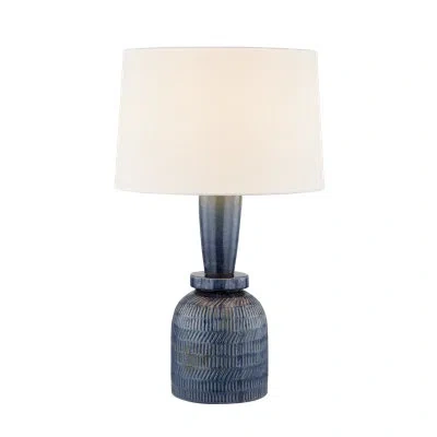 Mitzi Russo Table Lamp By Mandy Cheng X  In Blue