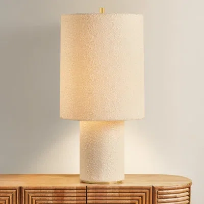 Mitzi Sam 1 Light Table Lamp By Hilary Matt For  In Neutral