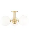 Mitzi Stella Semi Flush In Multi