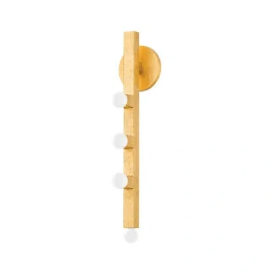 Mitzi Sutter Wall Sconce By The Lifestyled Co In Vintage Gold Leaf