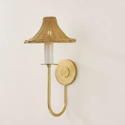 Mitzi Twila 1 Light Wall Sconce In Vintage Gold Leaf