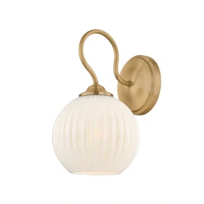 Mitzi Vida Wall Sconce In Patina Brass