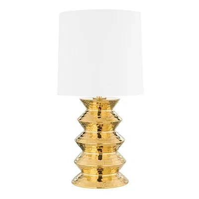 Mitzi Zoe 1 Light Table Lamp In Gold