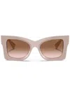 Miu Miu 08ws Sunglasses In Pink