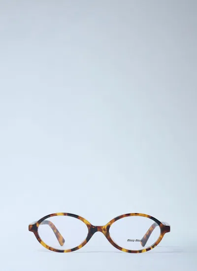 Miu Miu 0mu 01xv Glasses In Multi