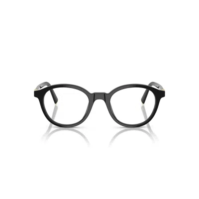 Miu Miu 0mu 02wv Classic Round Frame Eyeglasses In Red