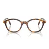 Miu Miu 0mu 02wv Vista 14l1o1 Havana Glasses In Brown