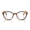 Miu Miu 0mu 02wv Vista 14l1o1 Havana Glasses In Brown