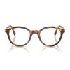 Miu Miu 0mu 02wv Vista 14l1o1 Havana Glasses In Marrone