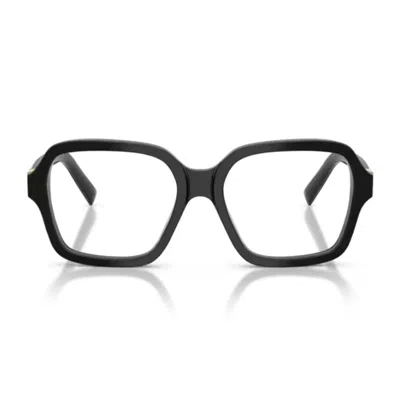 Miu Miu 0mu 03yv Miu Regard 16k1o1 Nero Glasses In Black