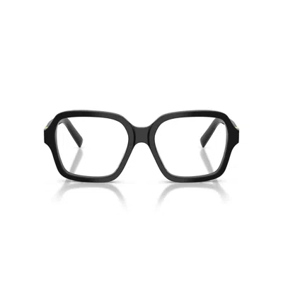 Miu Miu 0mu 03yv Oversized Square Frame Black Acetate Sunglasses