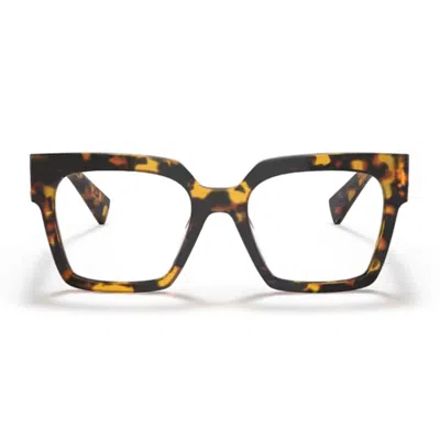 Miu Miu 0mu 04uv Bold Oversized Square Tortoiseshell Sunglasses In Brown