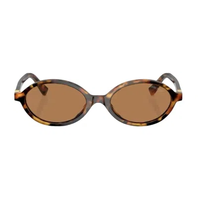 MIU MIU 0MU 04ZS REGARD19P2Z1 HAVANA SUNGLASSES