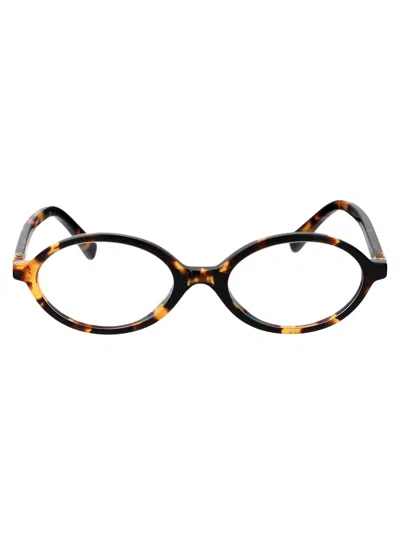 Miu Miu 0mu 04zs Sunglasses In Havana Miele