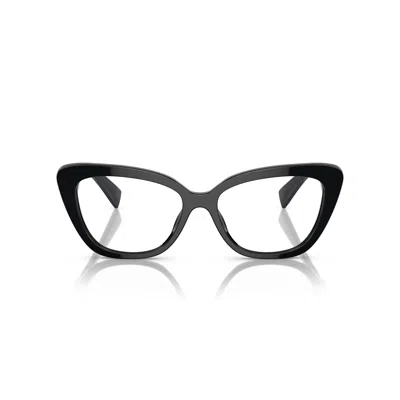 Miu Miu 0mu 05vv Cat-eye Sunglasses In Gold