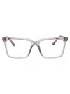 Miu Miu 0mu 08xv Glasses In Malva Trasparente