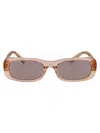 Miu Miu 0mu 08zs Sunglasses In 13t06i Noisette Transparent