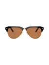Miu Miu Logo-lettering Navigator-frame Sunglasses