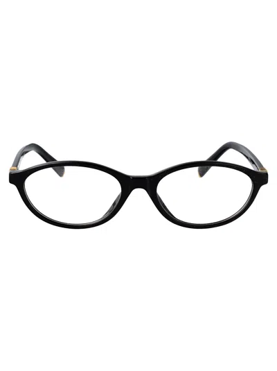 Miu Miu 0mu 09xv Glasses In Black