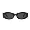 Miu Miu 0mu 11ws Miu Glimpse Sunglasses In Black