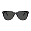 Miu Miu 0mu 12zs 16k5s0 Black Sunglasses