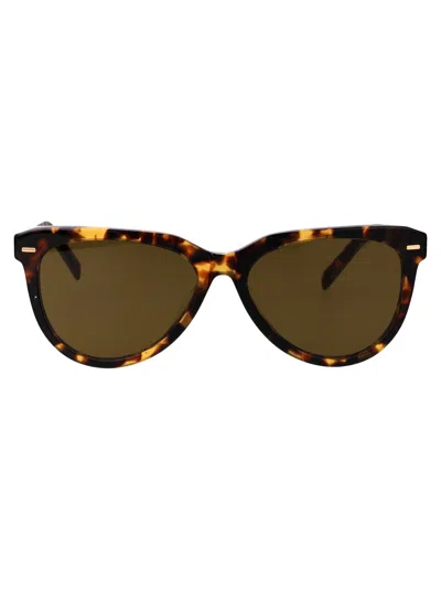 Miu Miu 0mu 12zs Sunglasses In Vau01t Havana Honey