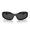 Miu Miu Acetate Square Mua03s Sunglasses In Black