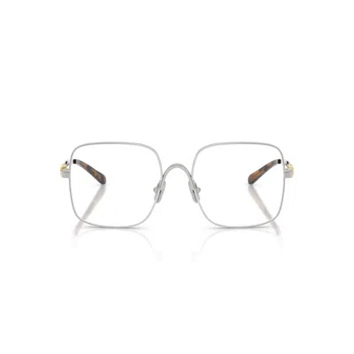 Miu Miu 0mu 51yv Square Metal Frame Eyeglasses In Brown