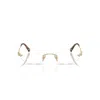Miu Miu 0mu 50yv Rimless Rectangular Eyeglasses In Multi