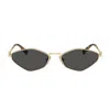 Miu Miu 0mu 56zs Miu Regard Zvn5s0 Gold Sunglasses In Gold