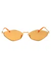 Miu Miu 0mu 56zs Sunglasses In Oro